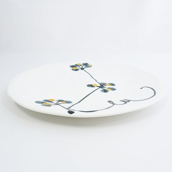 画像3: 【MINORI】丸皿 大 黒 (3)