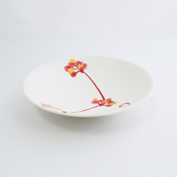 画像3: 【MINORI】平鉢 赤 (3)