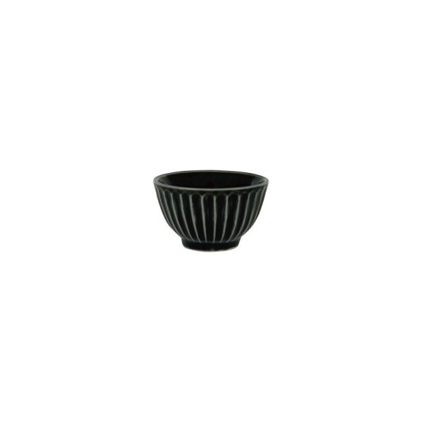 画像1: 【酒器コレクション】削ぎ盃　紺 (1)