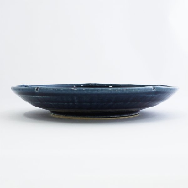 画像2: 廃盤：【MINOHANA -美濃花-】7寸皿　藍 (2)