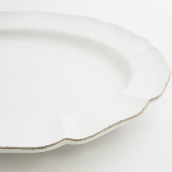 画像4: 廃番：【HAKU-SHA】24cmオーバルプレート (4)