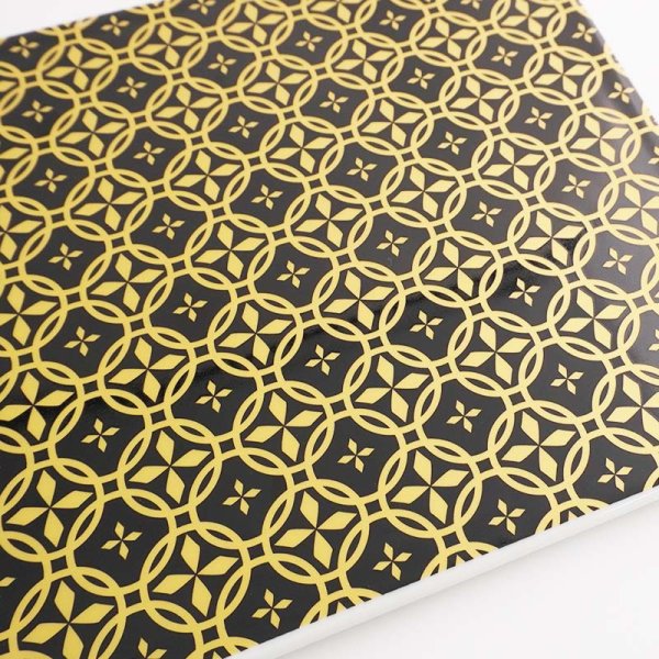 画像3: 廃盤:【MON-紋-】18cm正角皿 金 (3)