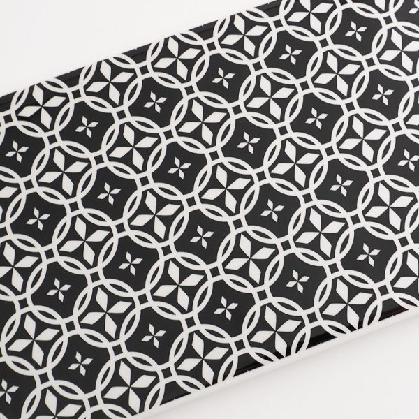 画像3: 廃盤:【MON-紋-】18cm長角皿 銀 (3)