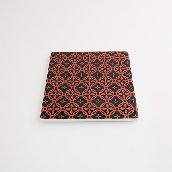 画像2: 廃盤:【MON-紋-】13cm正角皿 銅 (2)