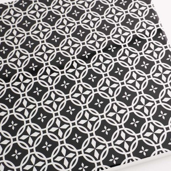 画像3: 廃盤:【MON-紋-】18cm正角皿 銀 (3)