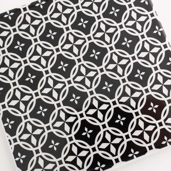 画像3: 廃盤:【MON-紋-】13cm正角皿 銀 (3)