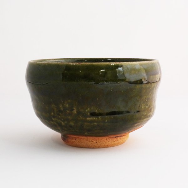 画像2: 【茶器コレクション】抹茶碗（大） 織部 (2)