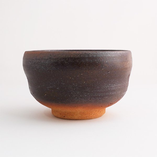 画像2: 【茶器コレクション】抹茶碗(大) 焼き締め (2)