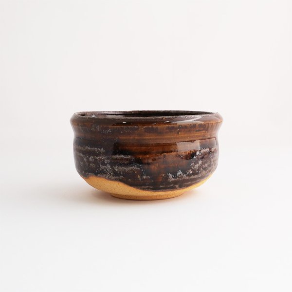 画像2: 【茶器コレクション】抹茶碗（小） アメ (2)