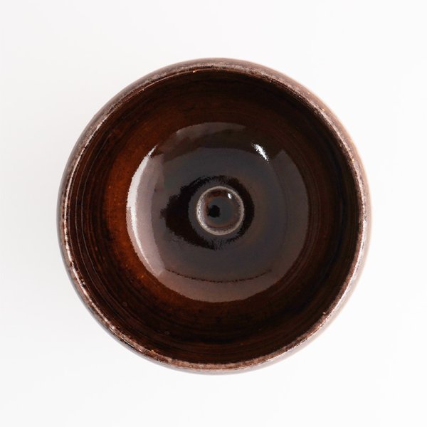 画像4: 【茶器コレクション】抹茶碗（大） アメ (4)