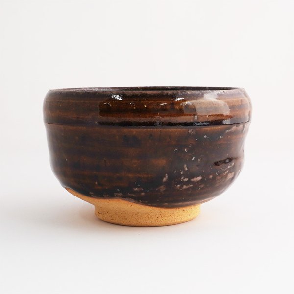画像2: 【茶器コレクション】抹茶碗（大） アメ (2)