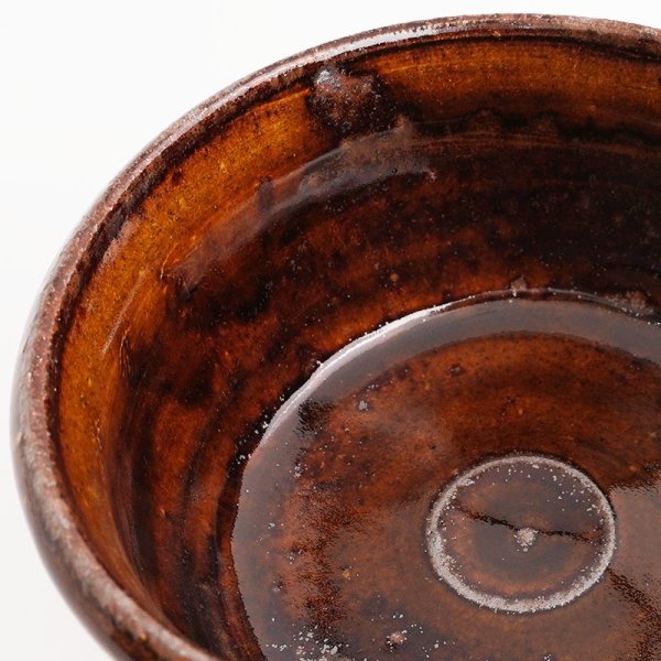 画像5: 【茶器コレクション】抹茶碗（小） アメ (5)