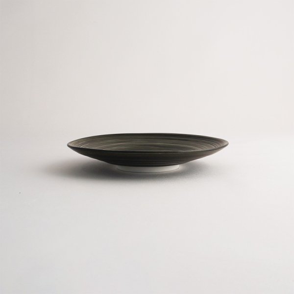 画像2: 【FUDE-MAKI】11cmプレート　黒 【FUDE-MAKI】11cm Plate Black (2)