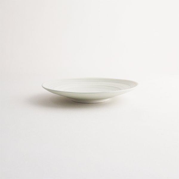 画像2: 【FUDE-MAKI】11cmプレート 白 【FUDE-MAKI】11cm Plate White (2)
