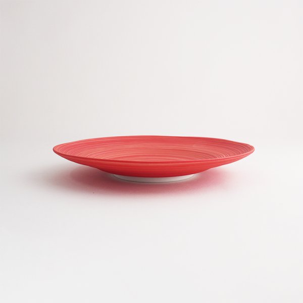 画像2: 【FUDE-MAKI】16cmプレート 赤 【FUDE-MAKI】16cm Plate Red (2)