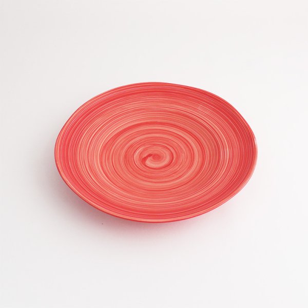 画像3: 【FUDE-MAKI】16cmプレート 赤 【FUDE-MAKI】16cm Plate Red (3)