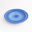 画像3: 【FUDE-MAKI】22.5cmプレート　青 【FUDE-MAKI】22.5cm Plate Blue (3)