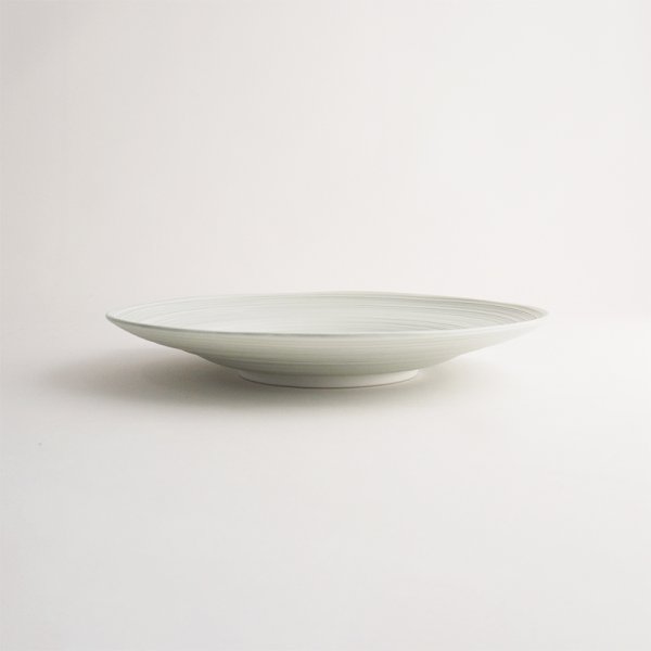 画像2: 【FUDE-MAKI】16cmプレート 白 【FUDE-MAKI】16cm Plate White (2)