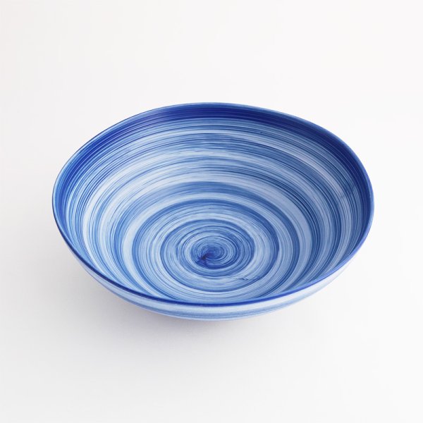 画像3: 【FUDE-MAKI】中鉢 青 【FUDE-MAKI】Medium Bowl Blue (3)