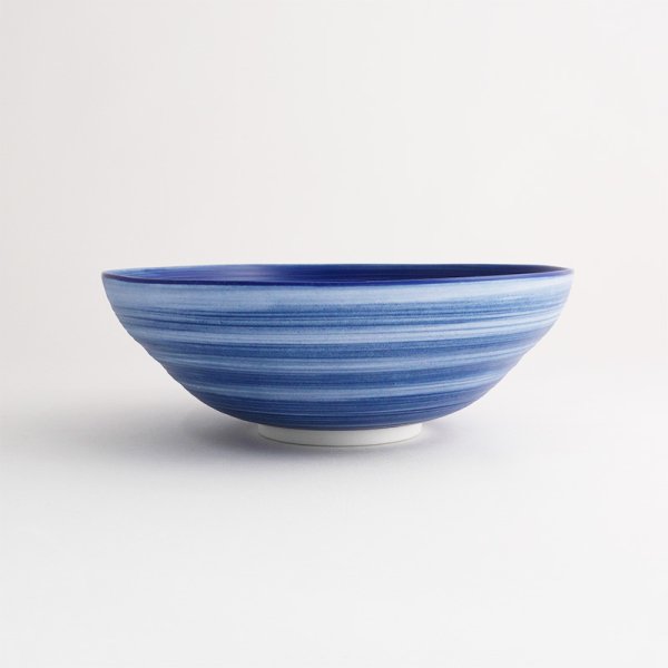画像2: 【FUDE-MAKI】中鉢 青 【FUDE-MAKI】Medium Bowl Blue (2)