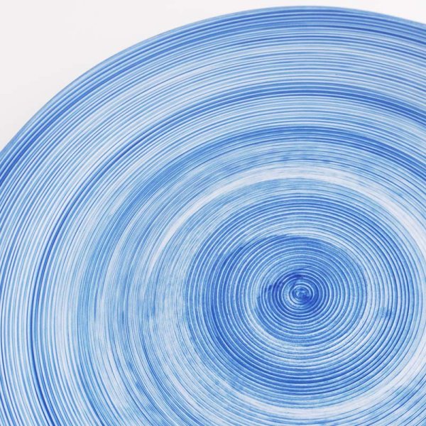 画像4: 【FUDE-MAKI】27cmプレート　青 【FUDE-MAKI】27cm Plate Blue (4)