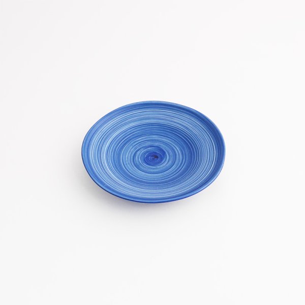 画像3: 【FUDE-MAKI】11cmプレート 青 【FUDE-MAKI】11cm Plate Blue (3)