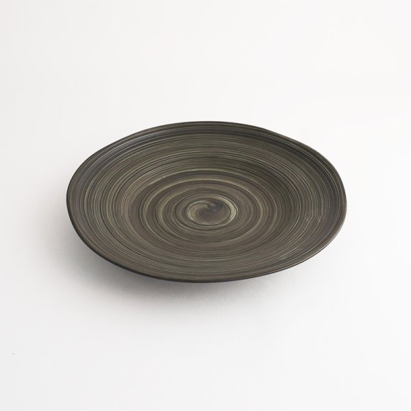 画像3: 【FUDE-MAKI】16cmプレート　黒 【FUDE-MAKI】16cm Plate Black (3)