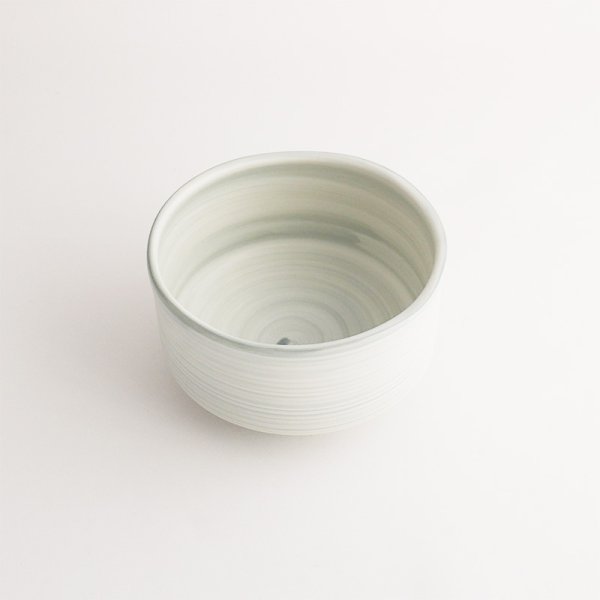 画像3: 【FUDE-MAKI】小抹茶碗 白 【FUDE-MAKI】Small Matcha Cup White (3)