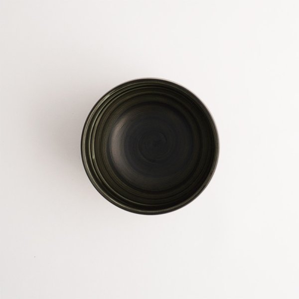 画像4: 【FUDE-MAKI】小煎茶碗 黒 【FUDE-MAKI】Small Sen-cha Cup Black (4)