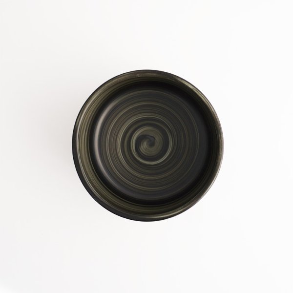 画像4: 【FUDE-MAKI】小抹茶碗 黒 【FUDE-MAKI】Small Matcha Cup Black (4)