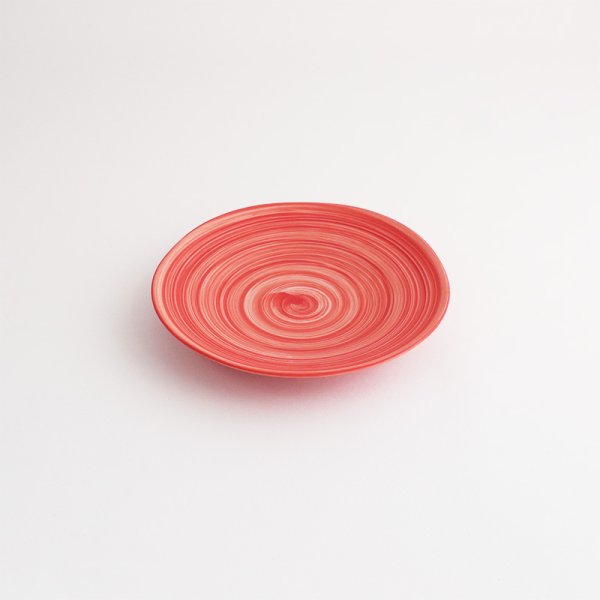 画像3: 【FUDE-MAKI】11cmプレート 赤 【FUDE-MAKI】11cm Plate Red (3)