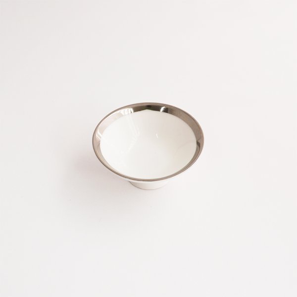 画像3: 【FU-KA -風火-】プラチナ6.7cm盃 【FU-KA -風火-】Platinum 6.7cm Sake Cup (3)