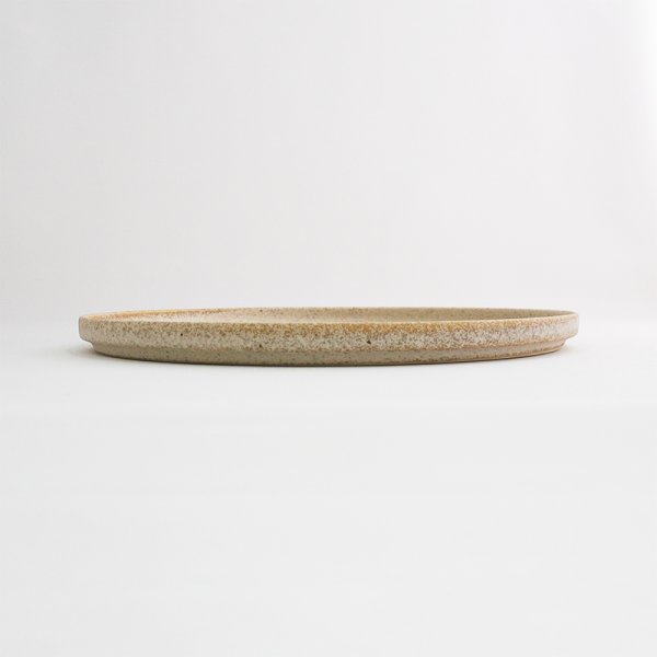 画像2: 【EARTH】23cm切立フラットプレート　白 (2)