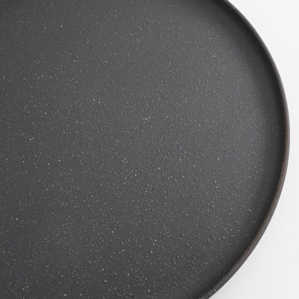 画像5: 【EARTH】27cm切立フラットプレート 黒 (5)