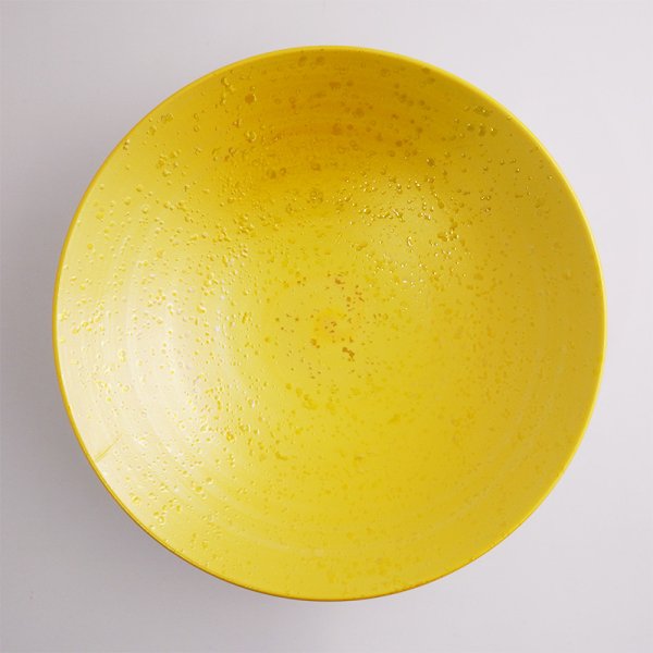 画像4: 【SHIBUKI】24.5cmボウル 黄 【SHIBUKI】24.5cm Bowl Yellow (4)