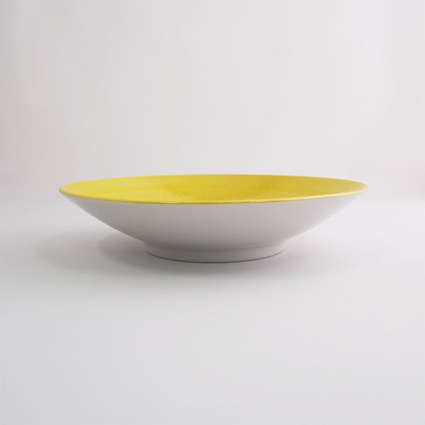 画像2: 【SHIBUKI】20.5cmボウル 黄 【SHIBUKI】20.5cm Bowl Yellow (2)