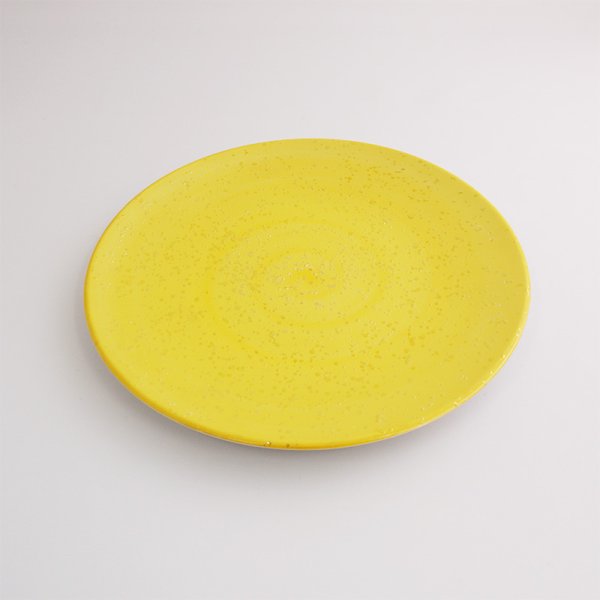 画像3: 【SHIBUKI】22cmプレート 黄 【SHIBUKI】22cm Plate Yellow (3)