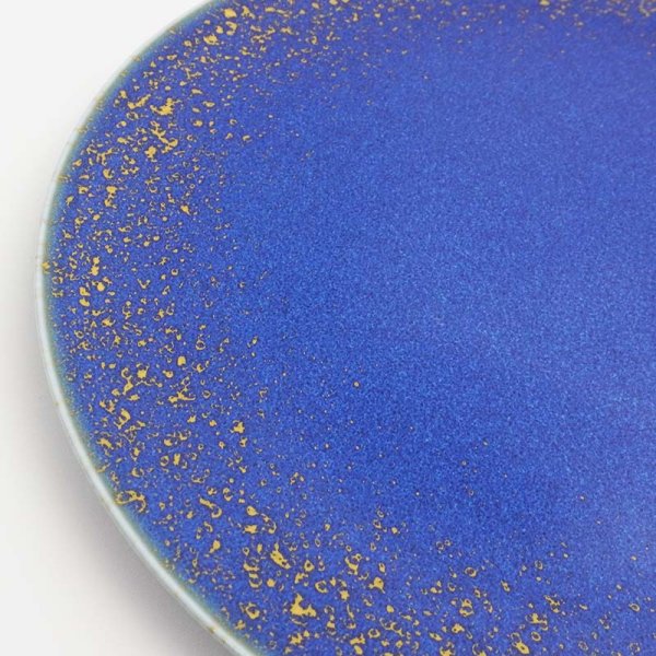 画像4: 廃盤：【TEN-KUU -天空-】プレート（中）　紺 (4)