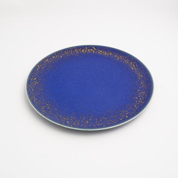 画像3: 廃盤：【TEN-KUU -天空-】プレート（中）　紺 (3)