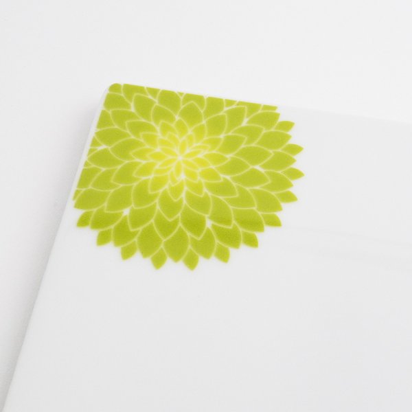 画像5: 【MUM -マム-】13cm正角皿 緑 (5)