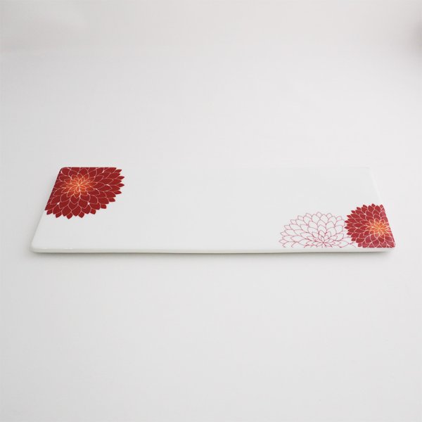 画像3: 【MUM -マム-】30cm長角皿　赤 (3)