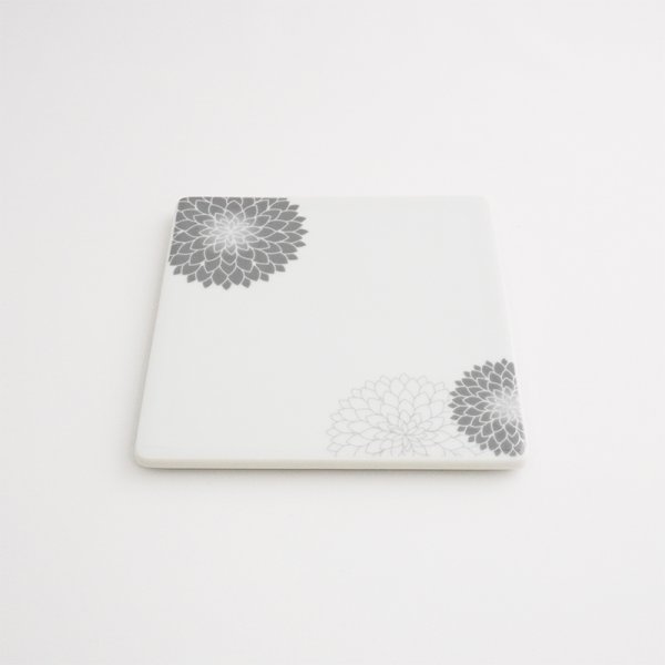 画像3: 【MUM -マム-】13cm正角皿 グレー (3)