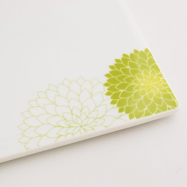 画像4: 【MUM -マム-】30cm長角皿 緑 (4)