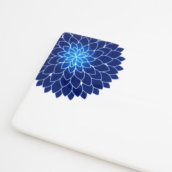 画像5: 【MUM -マム-】30cm長角皿 青 (5)