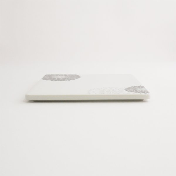 画像2: 【MUM -マム-】13cm正角皿 グレー (2)