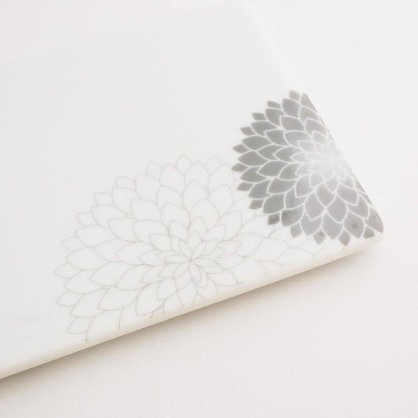 画像4: 【MUM -マム-】30cm長角皿 グレー (4)