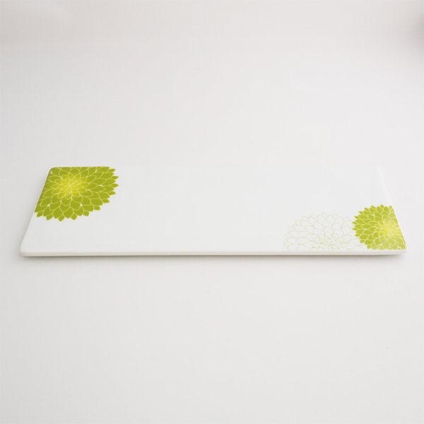 画像3: 【MUM -マム-】30cm長角皿 緑 (3)