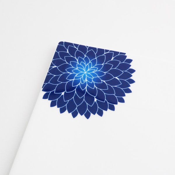 画像5: 【MUM -マム-】18cm正角皿 青 (5)