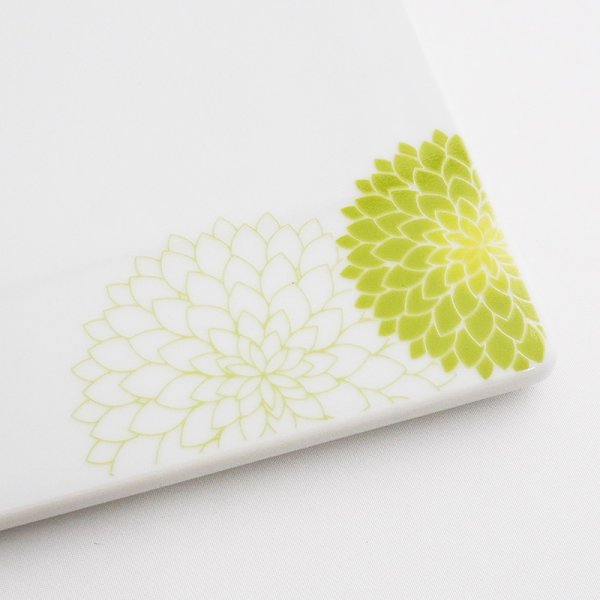 画像4: 【MUM -マム-】13cm正角皿 緑 (4)