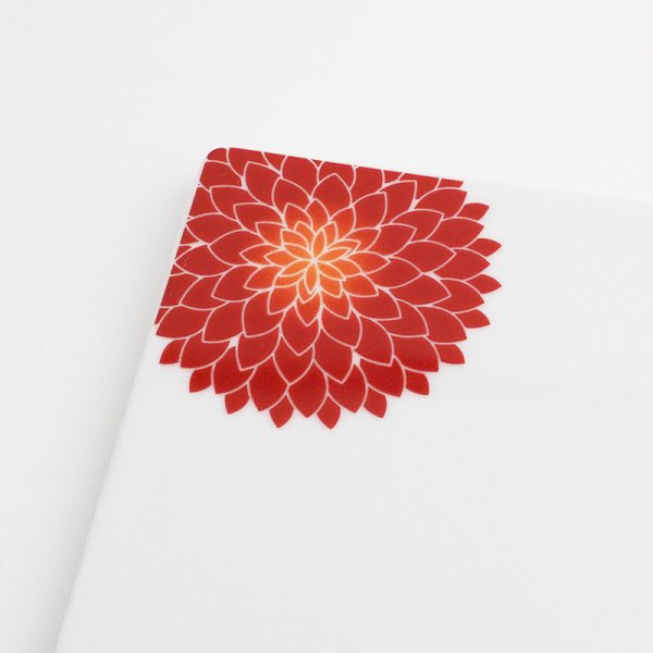 画像5: 【MUM -マム-】13cm正角皿 赤 (5)